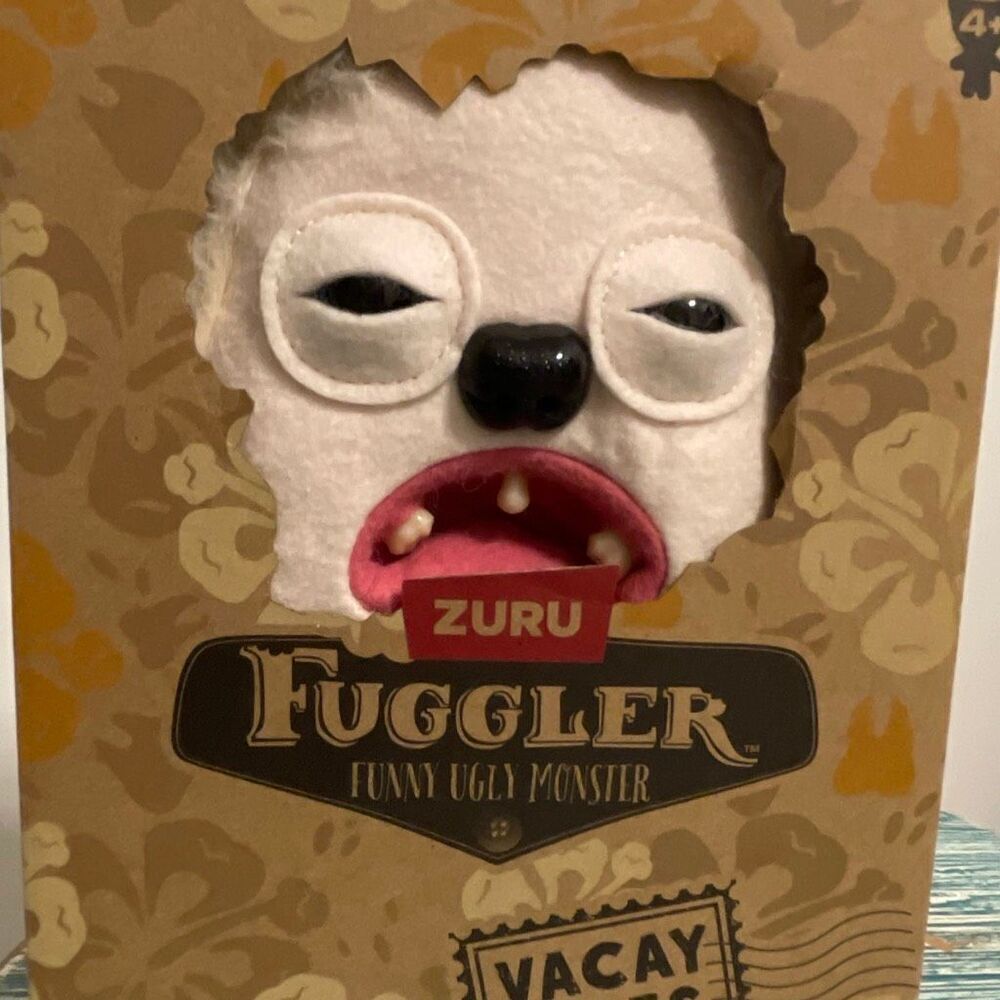 Zuru Hedge Grog Fuggler Funny Ugly Vacay Vibes Monster Stuffed Animal